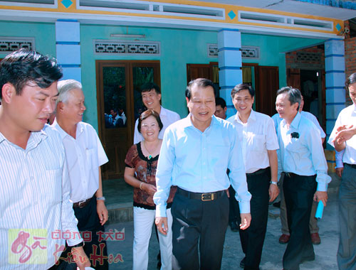 Phó Thủ Tướng thăm Trại Gà Kiều Hoa 5